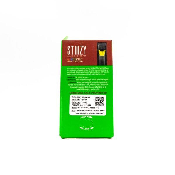 Stiiizy 1g THC Disposable Pen (Premium Jack) - Image 2