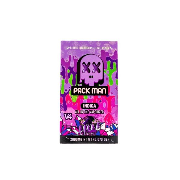 Pack Man 2g THC Disposable Pen (Prune)