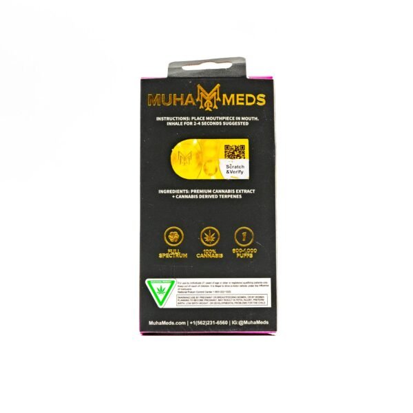 Muha Meds 1g THC Cart (Habibi) - Image 2