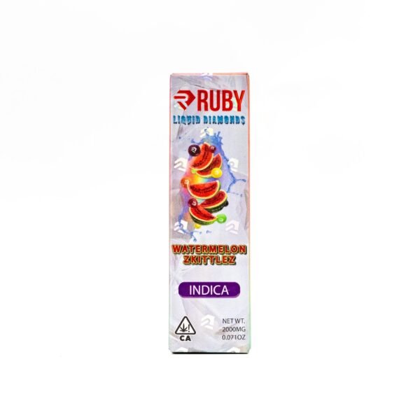 RUBY 2g Liquid Diamonds Disposable Pen (Watermelon Skittlez)