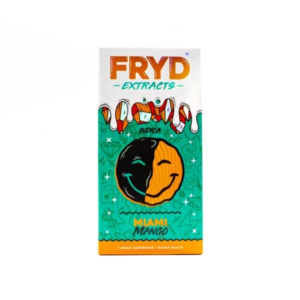 FRYD 1g THC Cartridge ( Miami Mango)