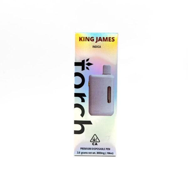 TORCH 3g THC Disposable Pen (King James)