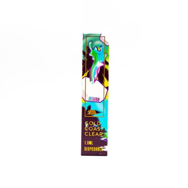 Gold Coast Clear 1g THC Disposable Pen (White Gushers)