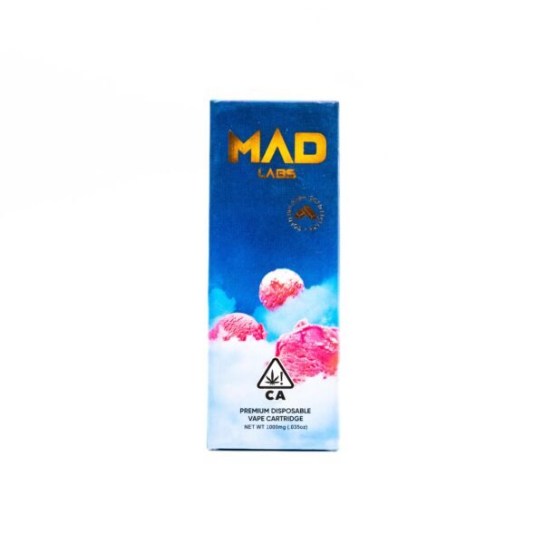 Mad Labs 1g THC Disposable Vape (Ice Cream)