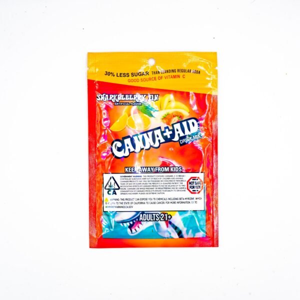 CANNA+AID 600mg THC Powder Drink (Sharkleberry Fin) - Image 2